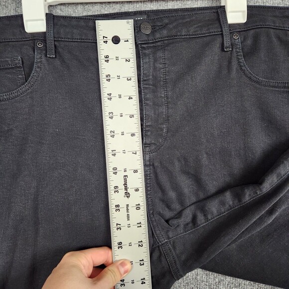 NYDJ Not Your Daughter Black Curves 360 CFOZ2637 Slim High Rise Jeans SIZE 18 - Picture 8 of 16